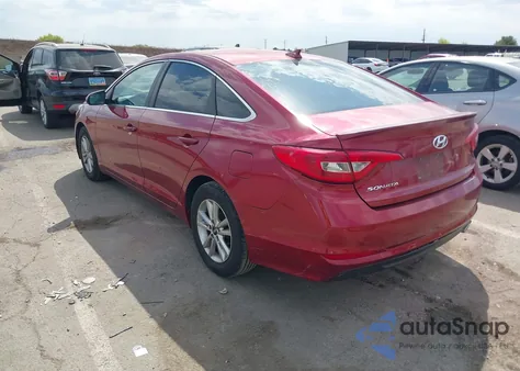 2015 Hyundai Sonata Se from USA, damaged, VIN 5NPE24AF9FH054919